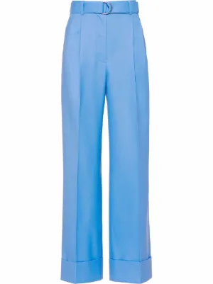 miu miu leather pants