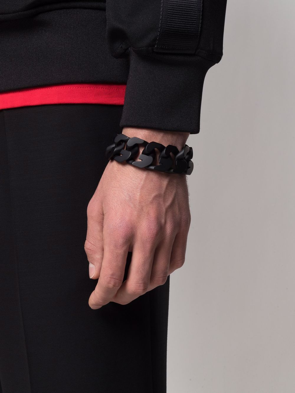 Givenchy Schakelarmband - Zwart