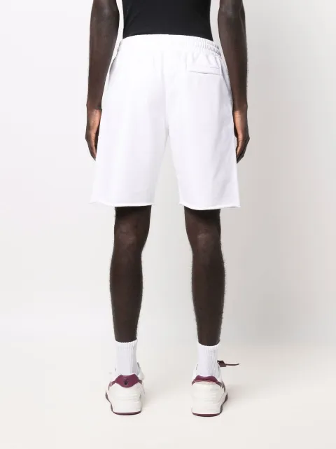 Off-White Helvetica logo-print Shorts 