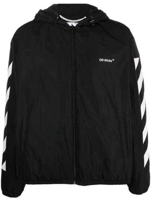 Off-White جاكيت واقي بطبعة شعار 'دياغ'