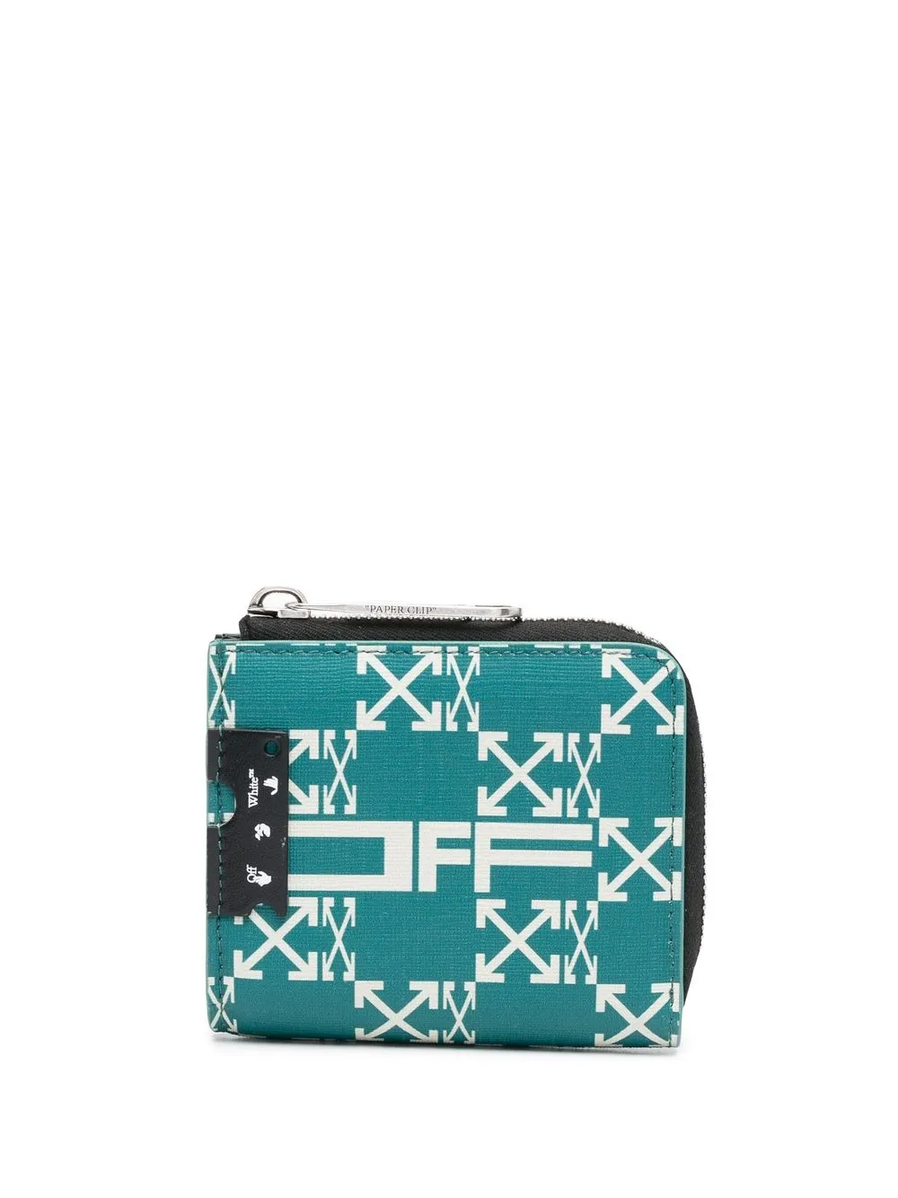 monogram zip-around wallet