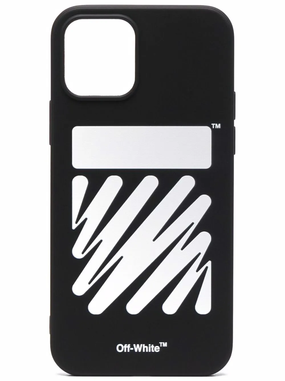 

Off-White funda para iPhone 12 Pro con motivo Diag - Negro