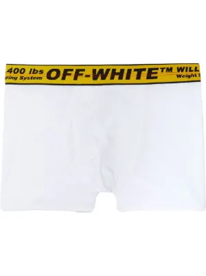 Off-White Men's Three-Pack Logo Boxer Briefs - Bergdorf Goodman