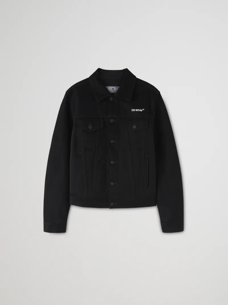 DIAG TAB SLIM DENIM JACKET