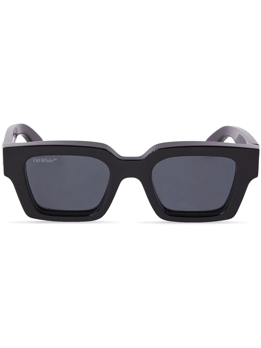 Off-white Virgil Square-frame Sunglasses In 1007 Black Dark Grey