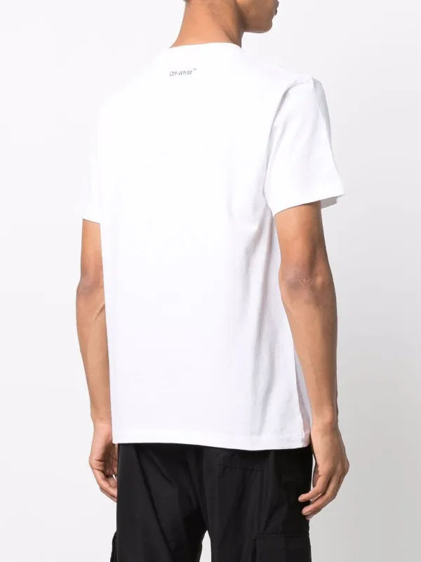 Off white cut outlet off shirt