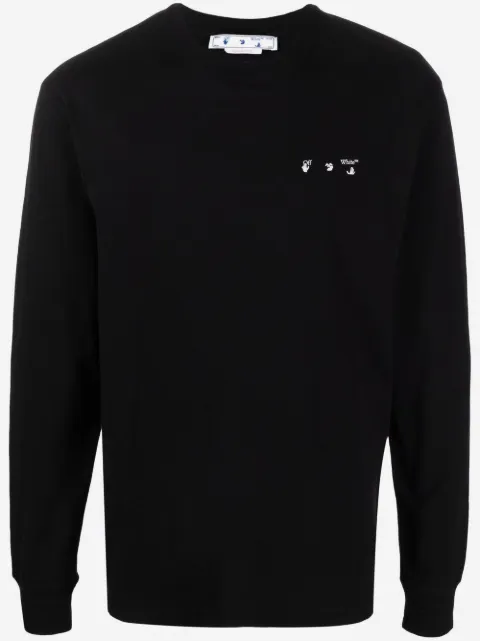 Off-White Caravaggio paint long-sleeve T-shirt