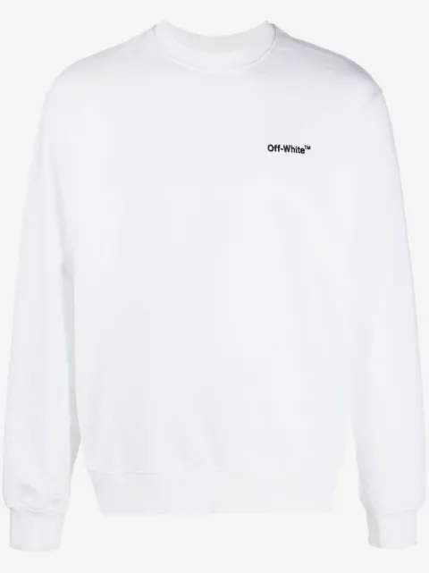 Off-White Helvetica 圆领卫衣