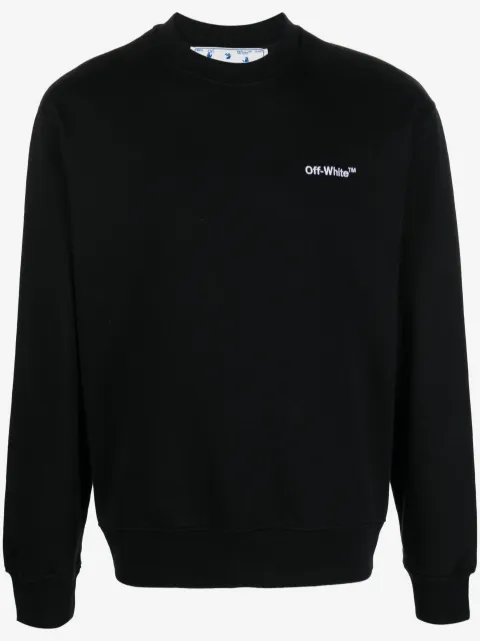 Off-White Helvetica Sweatshirt mit Logo-Print