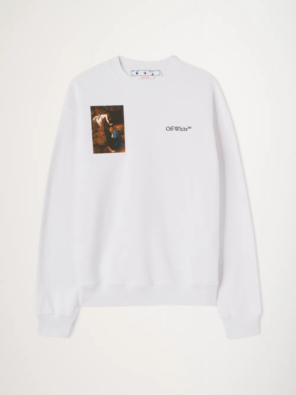 Off white caravaggio crewneck Clearance