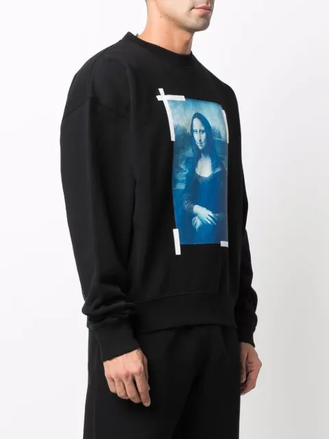 off white monalisa sweatshirt
