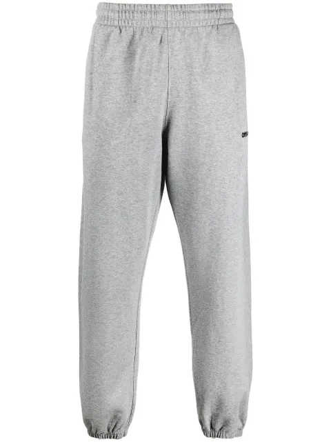 Off-White Helvetica logo track pants