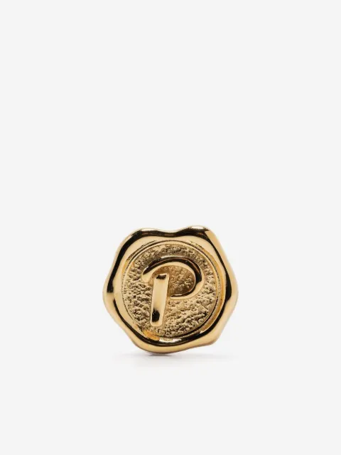 Maria Black broche Pop Coin con letra P