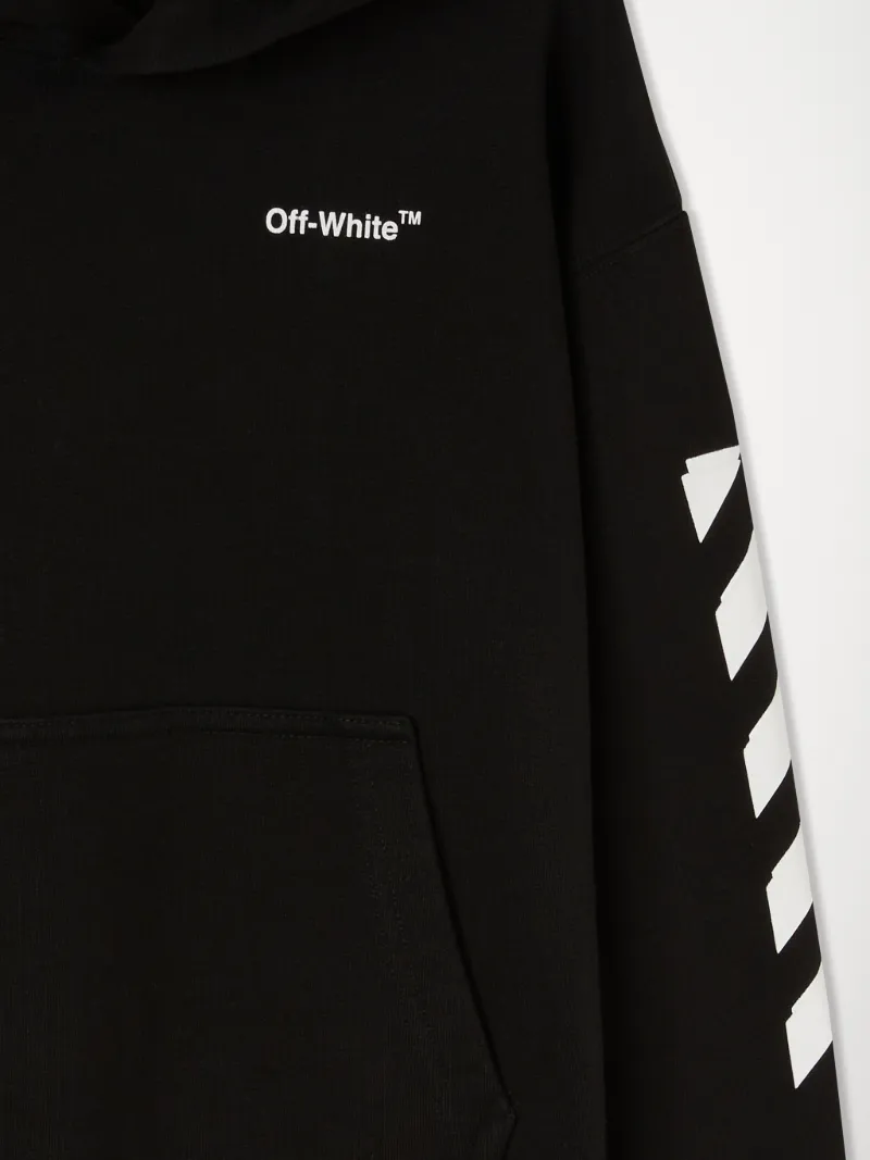 OW 橡胶箭头帽衫
