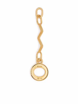 Maria Black Spring Bar Huggie | Gold | FARFETCH