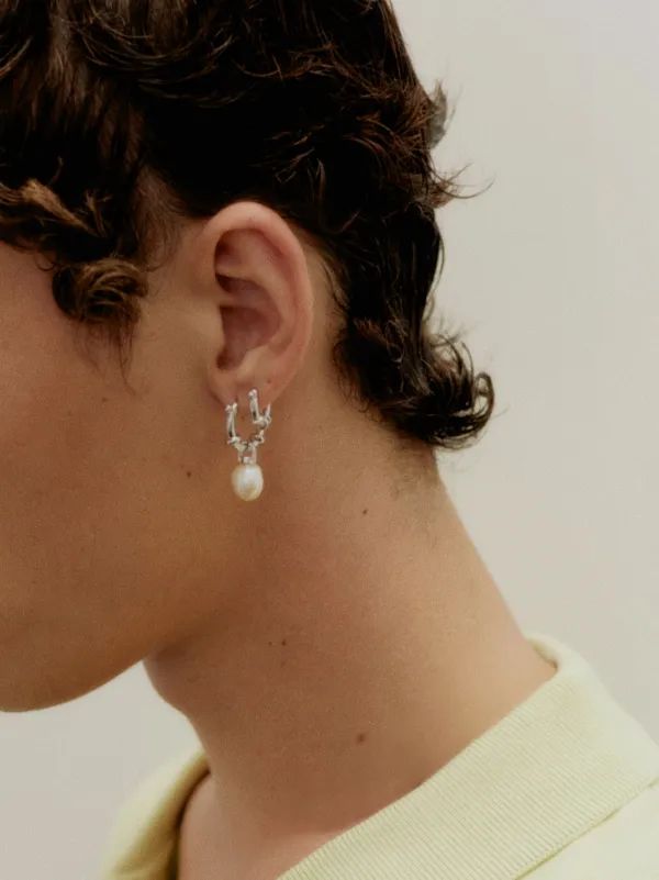 Cha Cha Maria Black Earrings Cha Cha Earrings Maria Black Pearl