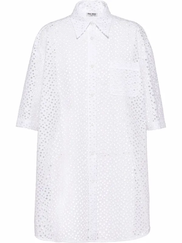 miu miu shirt dress