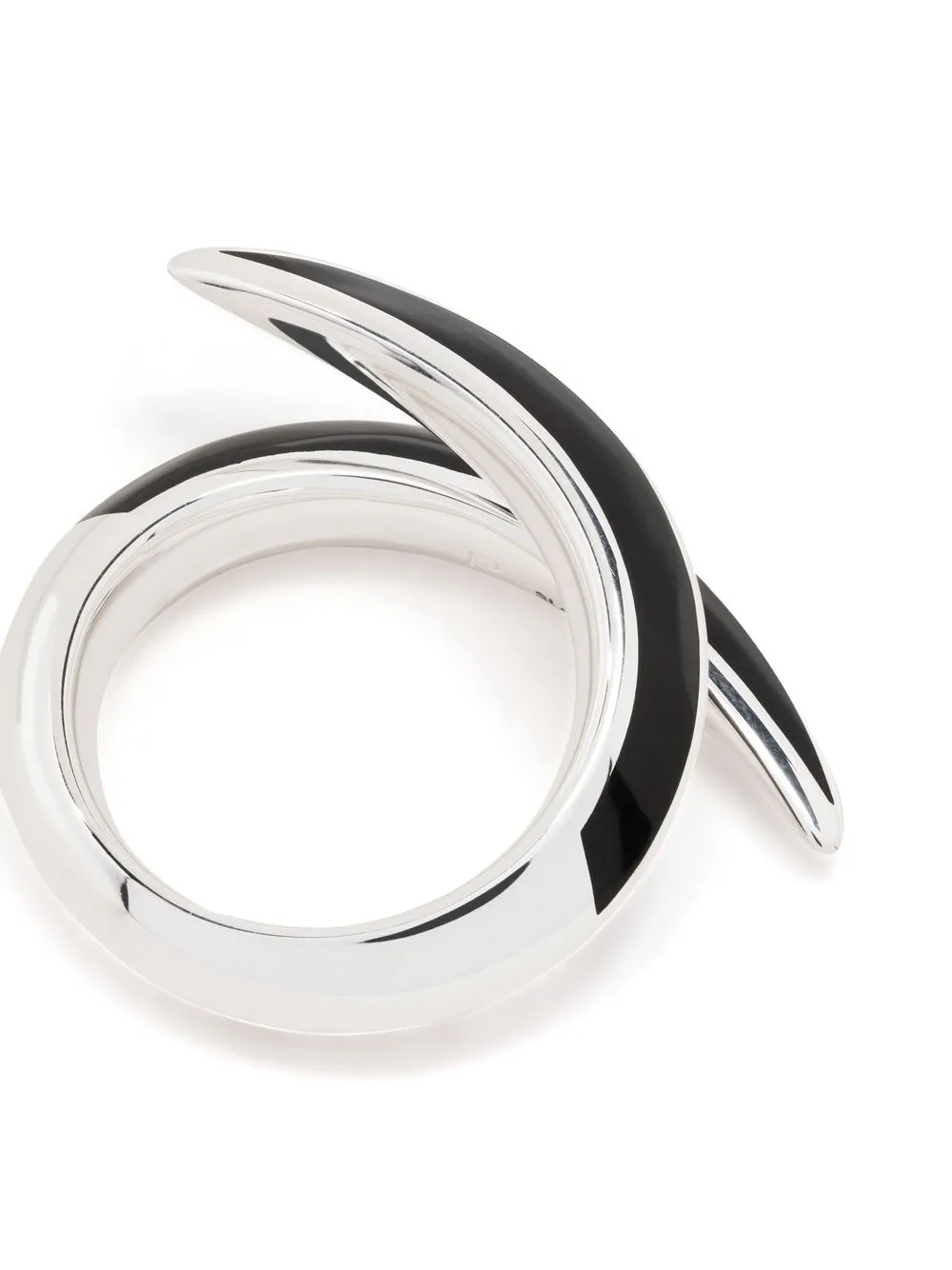 Sabre Deco Sterling Silver Ring