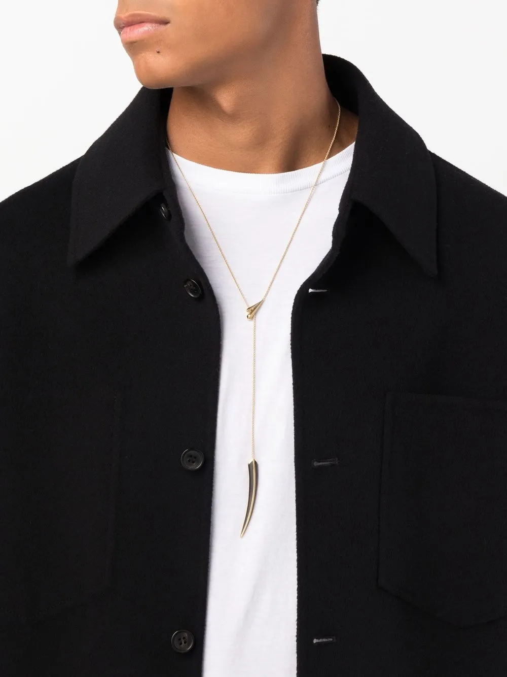Shaun Leane collier à pendentif Sabre Deco | Homme | Image 2