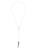 Shaun Leane Sabre Deco lariat necklace - Gold