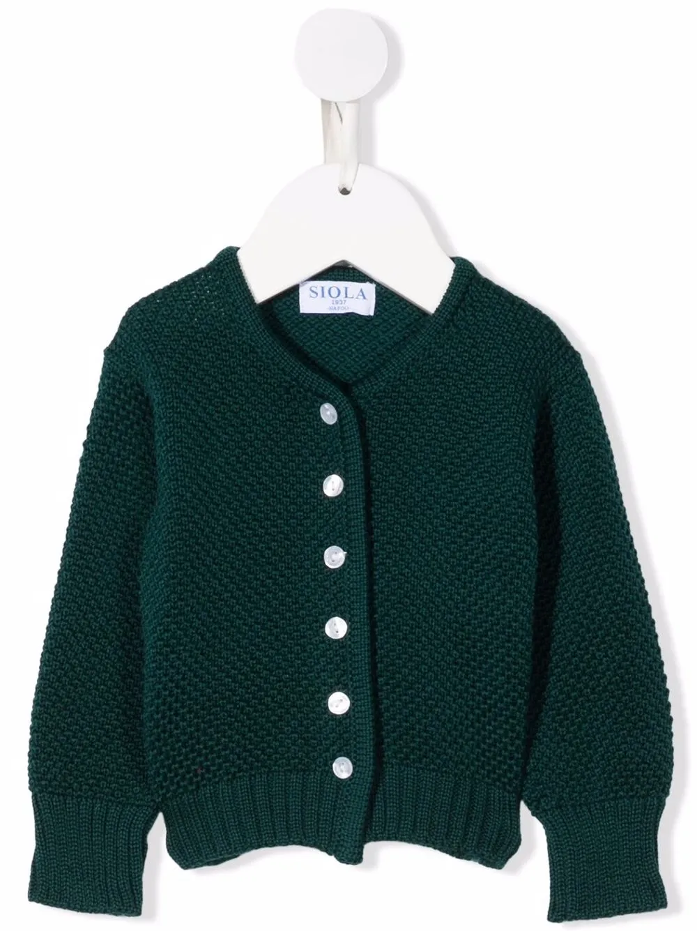 

Siola button-up merino cardigan - Green