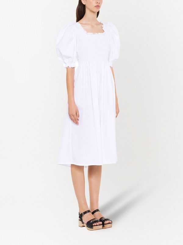 miu miu poplin dress