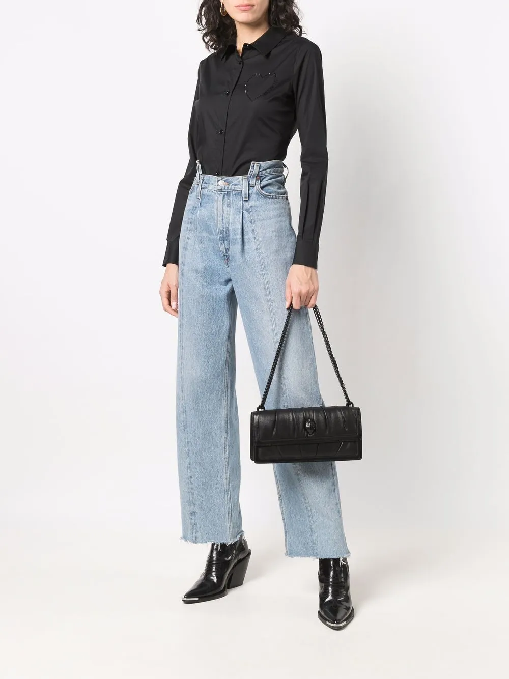 фото Kurt geiger london сумка на плечо со сборками
