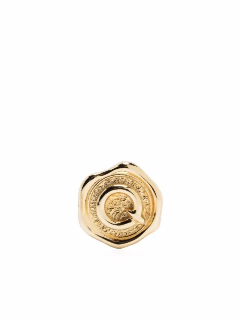 Maria Black Letter Q coin