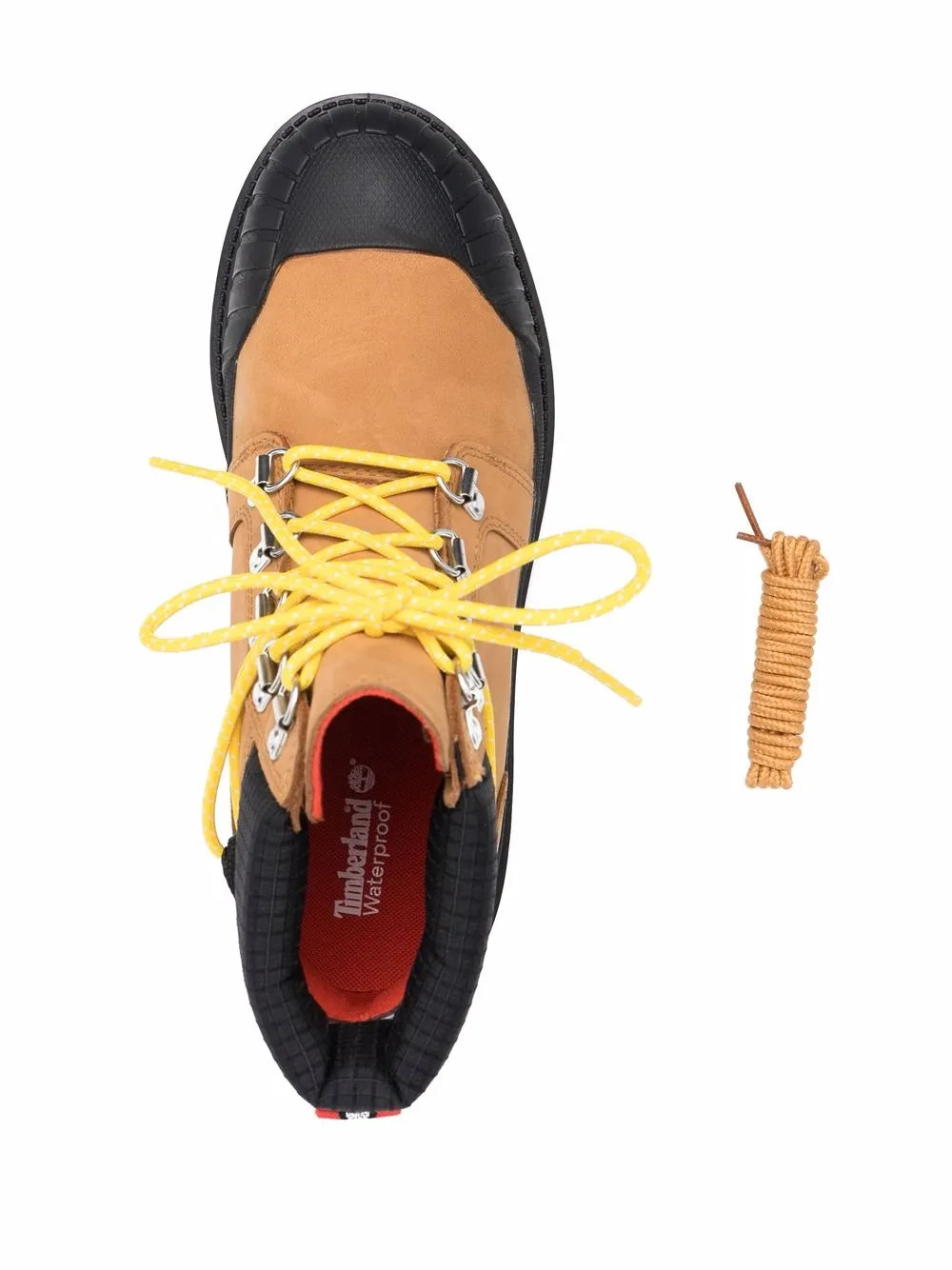 Timberland side logo-detail boots Brown