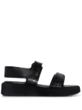 ATP Atelier Varese 20mm flatform sandals - Black