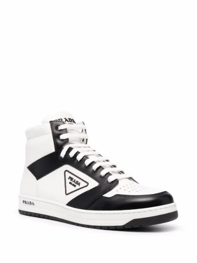 prada mid top sneakers