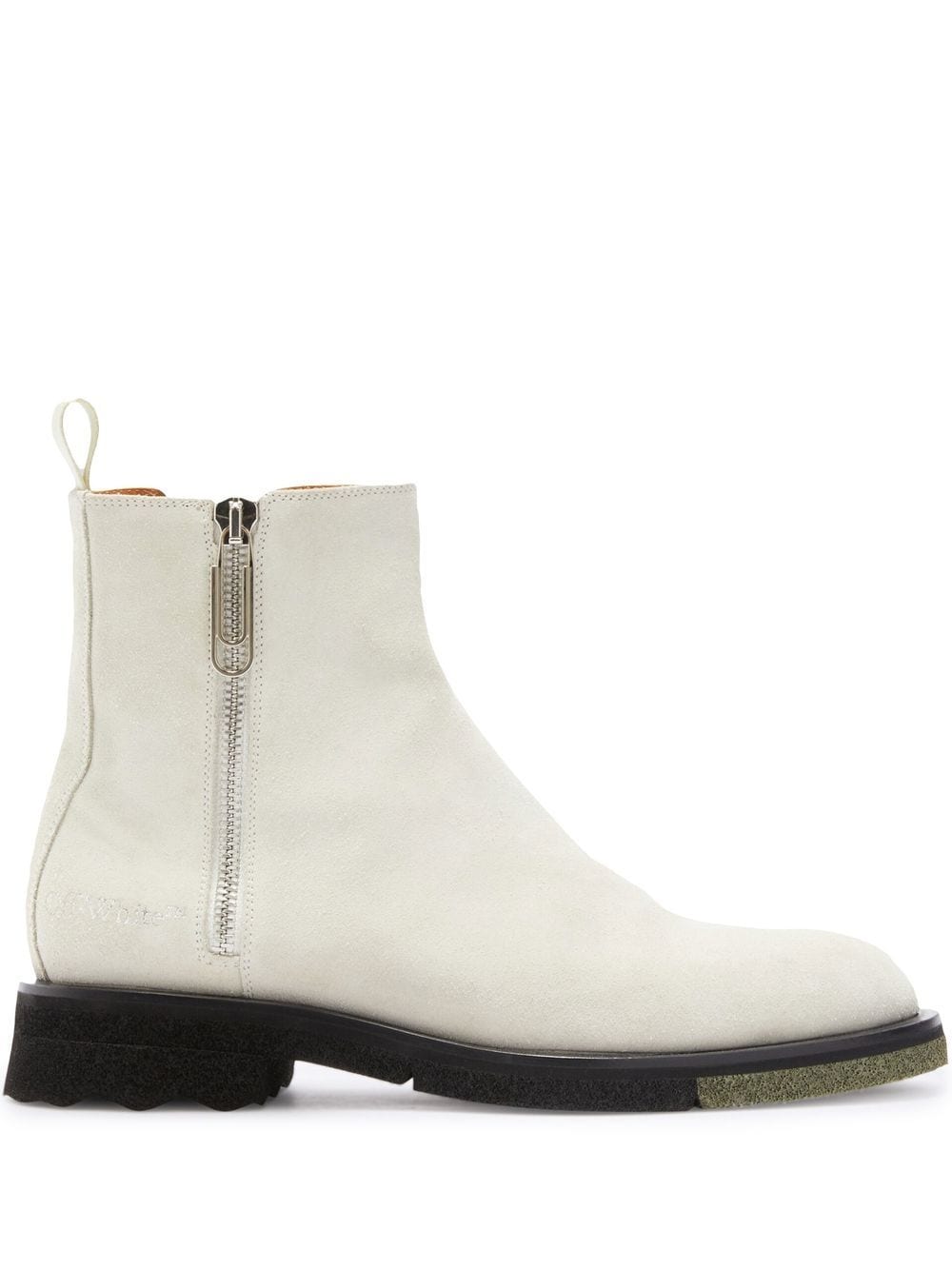 off-white bottines sponge - tons neutres