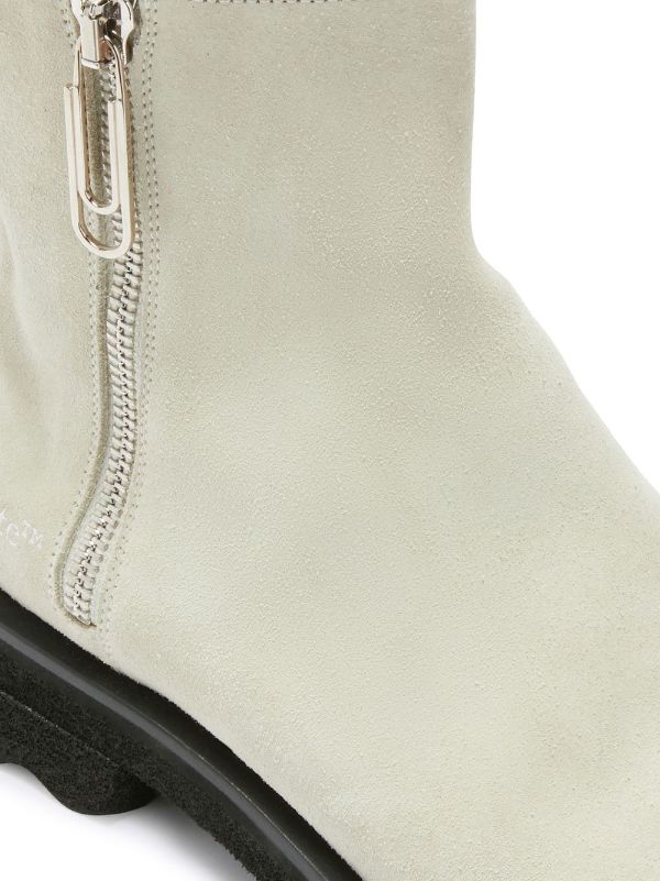 White ankle boots outlet zara