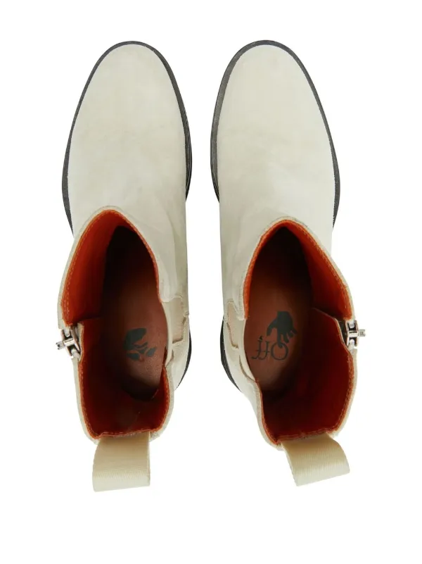 Off-White Sponge Ankle Boots | Neutrals | FARFETCH TH