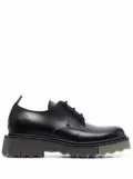 Off-White sponge sole derby shoes - Black