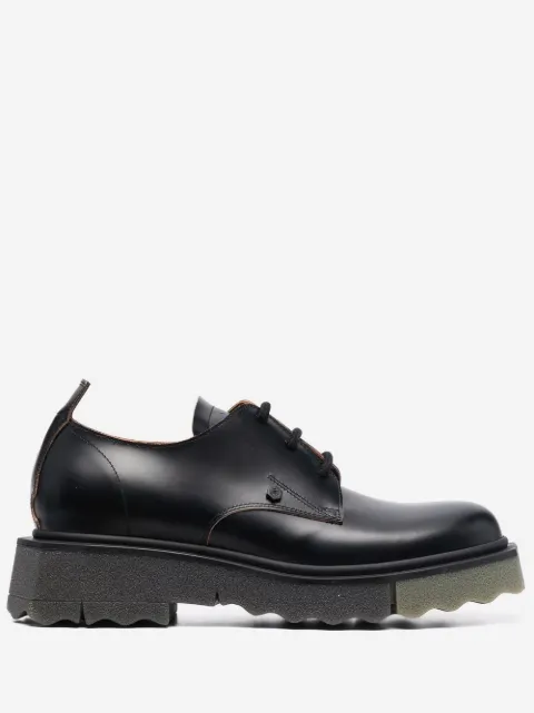 Off-White sponge sole derby shoes
