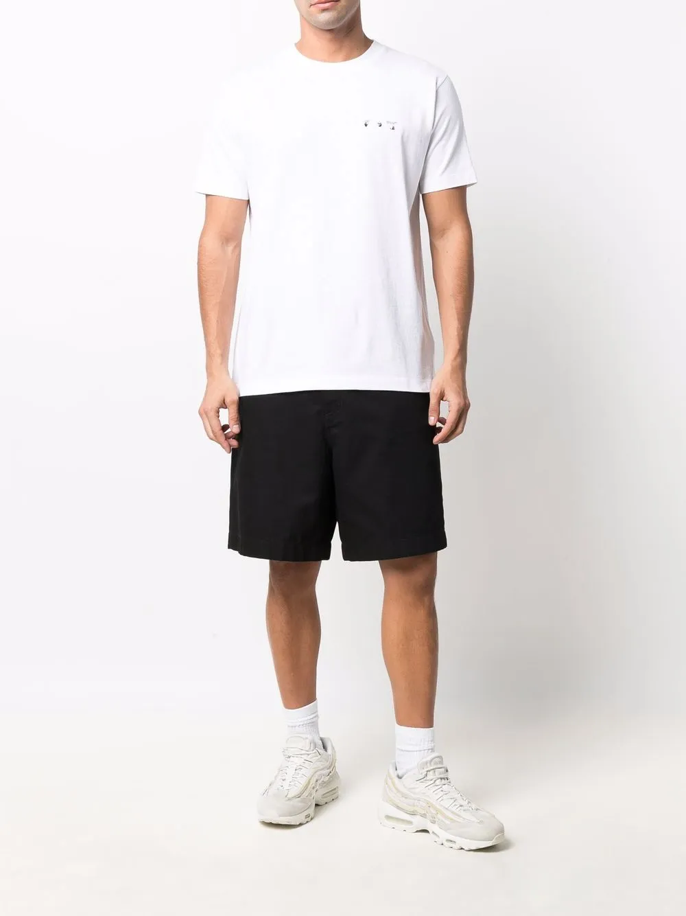 Off-white Caravaggio Painting Short-sleeve T-shirt In Weiss