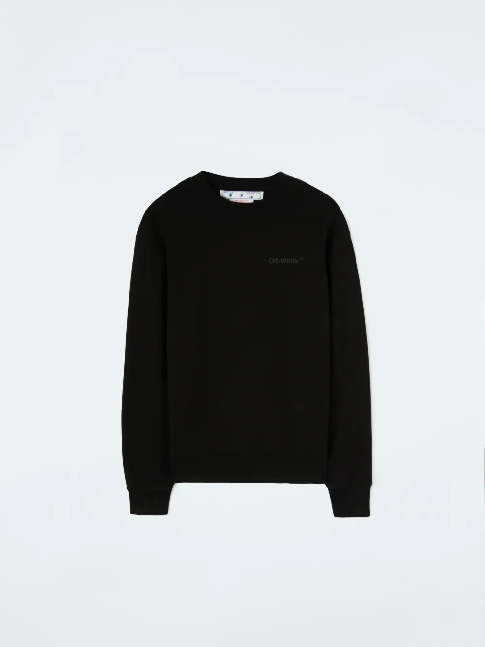 DIAG TAB SLIM CREWNECK