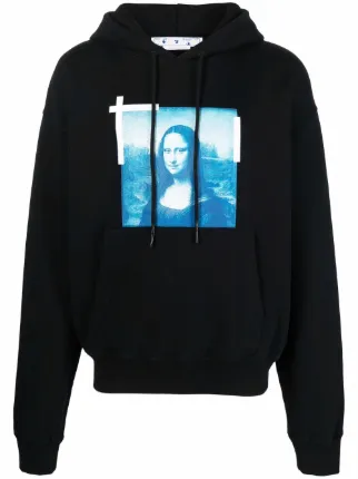 Mona lisa off white cheap hoodie white