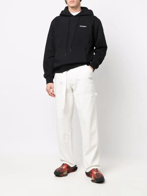 Off-White オフホワイト ロゴ パーカー - Farfetch