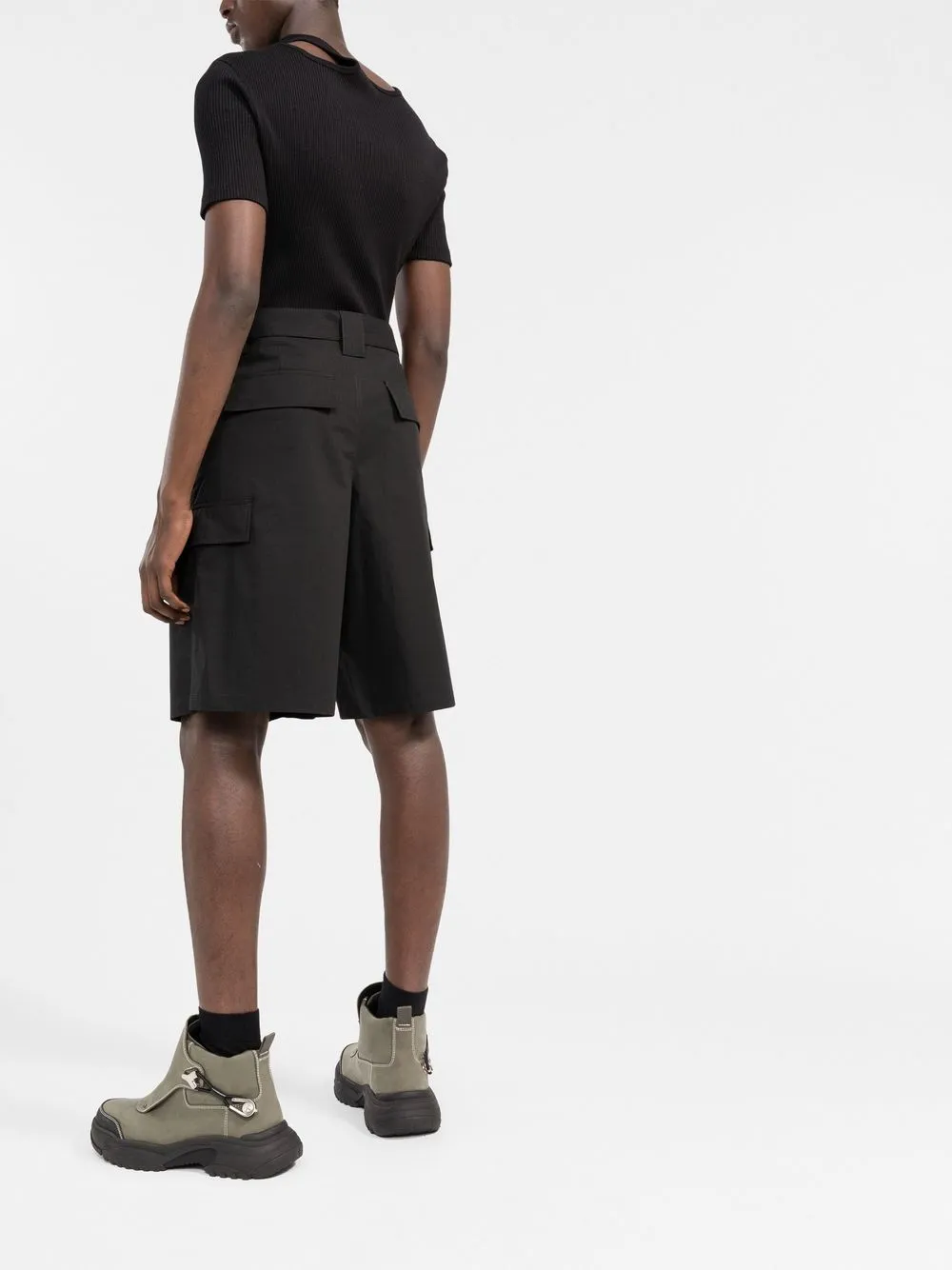 Cheap Off-White buckled cargo shorts Men