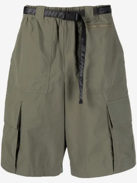 Off-White industrial-belt cargo shorts