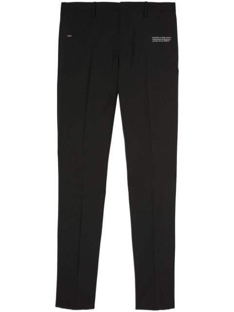 Off-White Corp tailored trousers Men