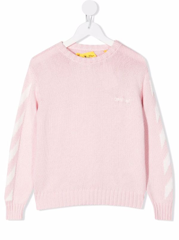 off white pink jumper