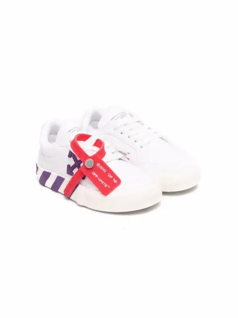 Off-White Kids Vulcanized low-top sneakers
