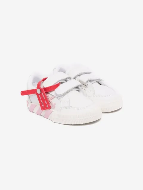 Off-White Kids tenis Vulcanized con tira autoadherente