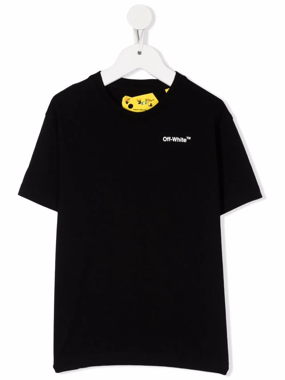 

Off-White Kids playera con motivo Arrows - Negro