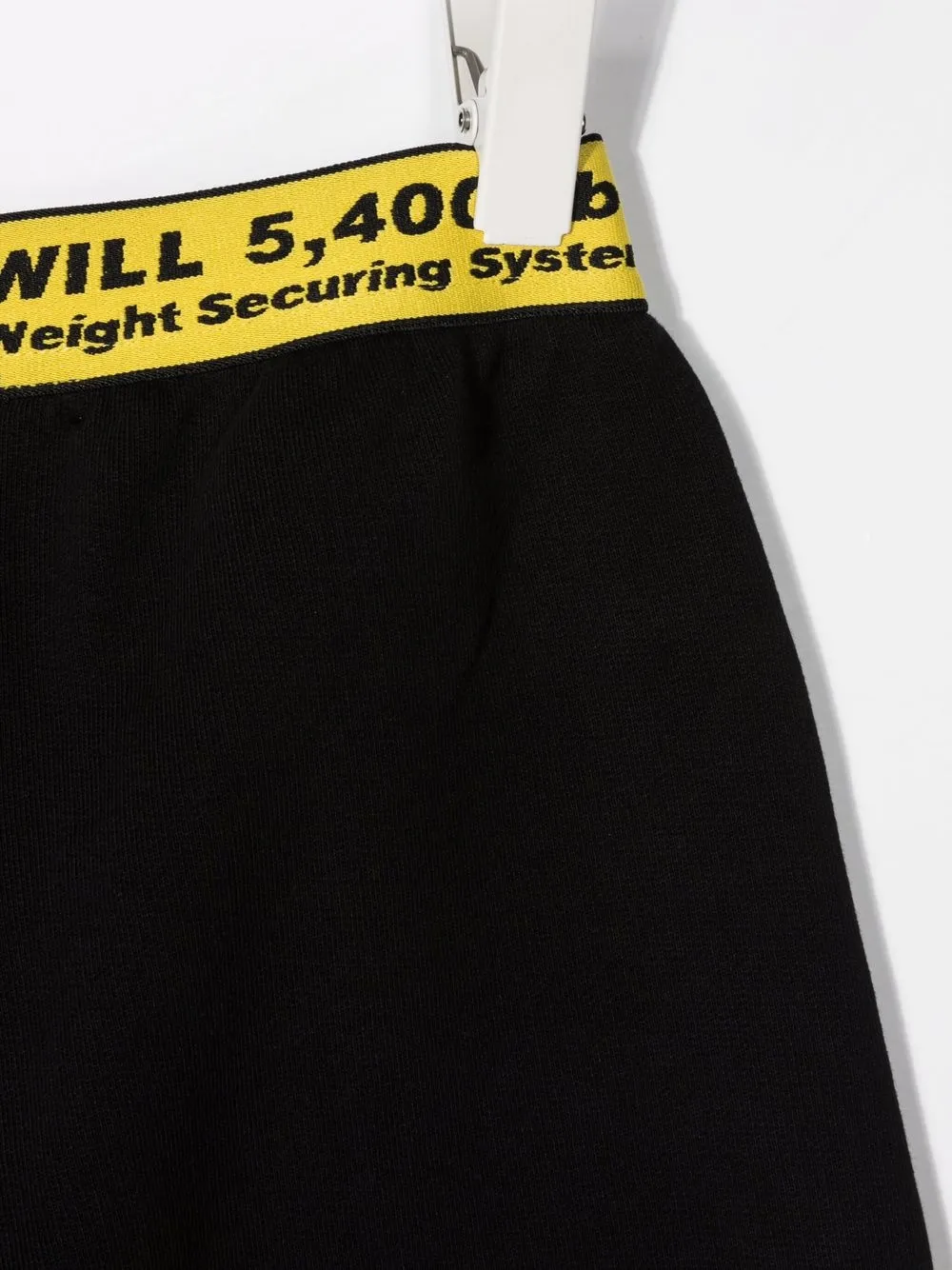  Off White Kids Jogginghose Mit Logo Bund   Schwarz 