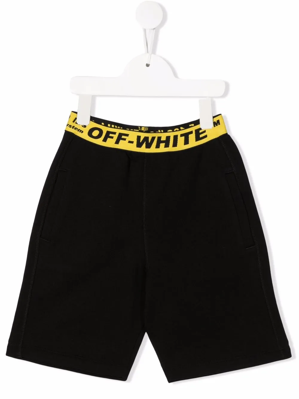 Off-White Kids шорты с логотипом