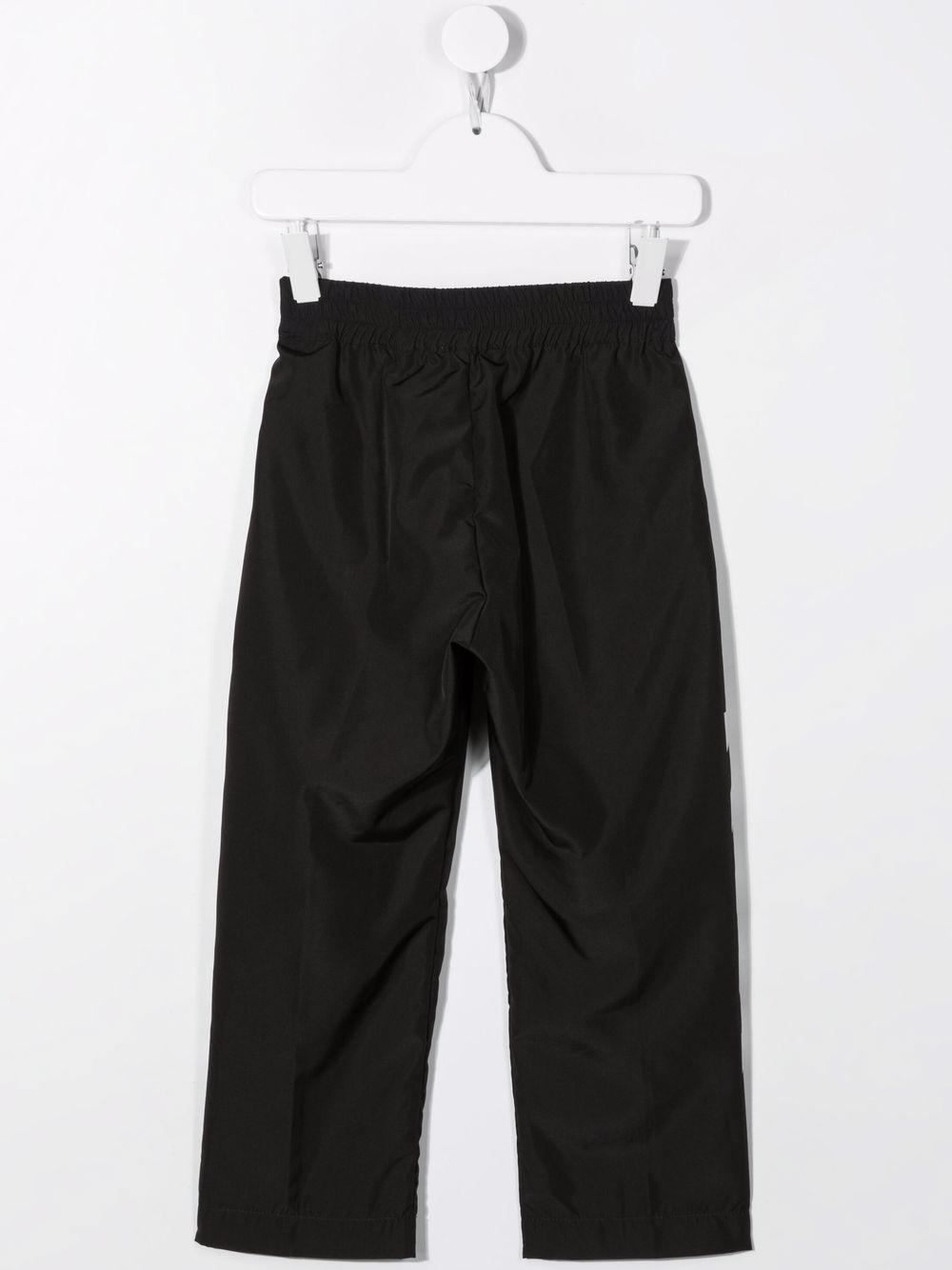 Off-White Kids Diag-print trousers - Black